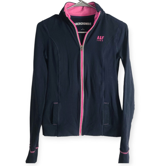 Abercrombie &Fitch Small Zip Up Lightweight Jacket - Picture 1 of 6